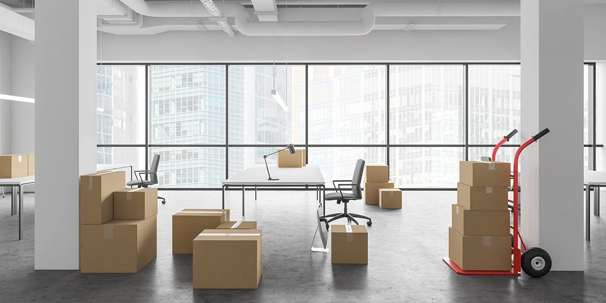 Coporate-Environment-with-Moving-Boxes